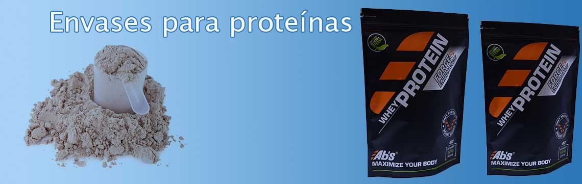 Envases para proteínas