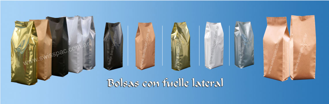 Bolsas con fuelle lateral